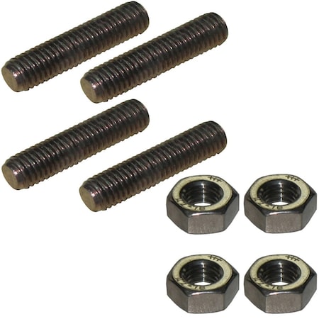 Aic Replacement Parts 4186781 3E8017 Stud & Nut Replacement Fits Caterpillar C12 C15 Fits CAT Exhaust 4186781-NUTS-KIT